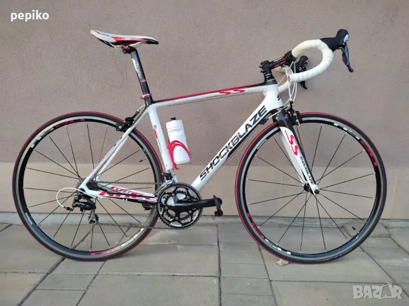 Продавам колела внос от Германия  шосеен карбонов велосипед SHOCKBLAZE CARBON 28 цола, снимка 1