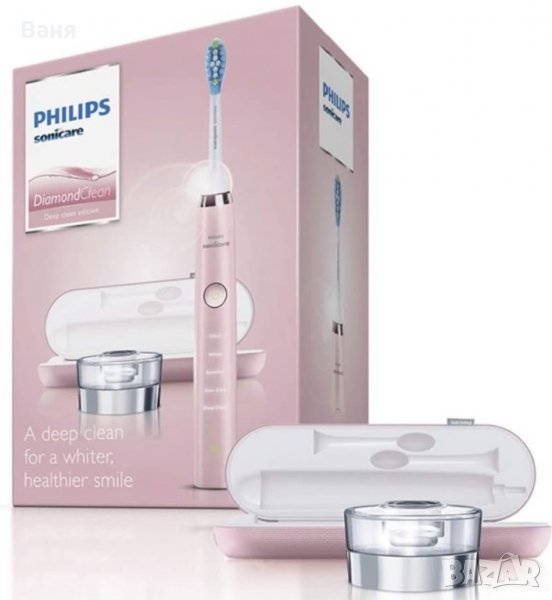 Оригинално Зарядно за Philips Sonicare Diamond Clean + чашка, снимка 1