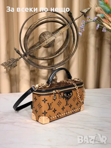 Louis Vuitton Дамска Чанта Тип Куфар С Къса И Дълга Дръжка И Верижка - Различни Цветове Код E88, снимка 17 - Чанти - 55795231