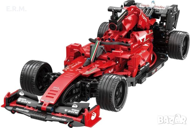 Конструктор тип Lego Technic сглобяема кола F1 1:12 1392части съвместими с оригинално Лего, снимка 8 - Конструктори - 42706589