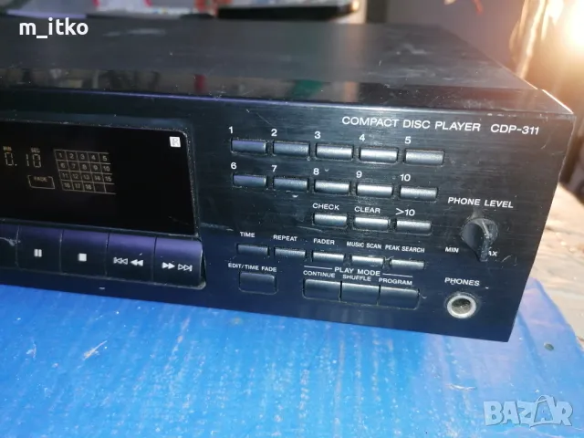  Sony CDP-311, снимка 3 - Декове - 49358118