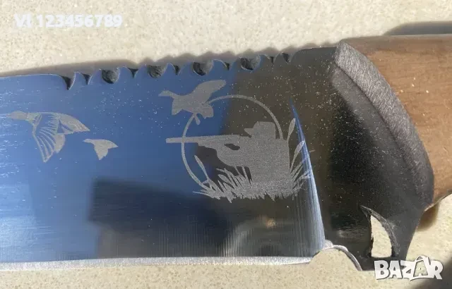 Ръчно направен ловен нож 145х255 -Турция, снимка 2 - Ножове - 50694054