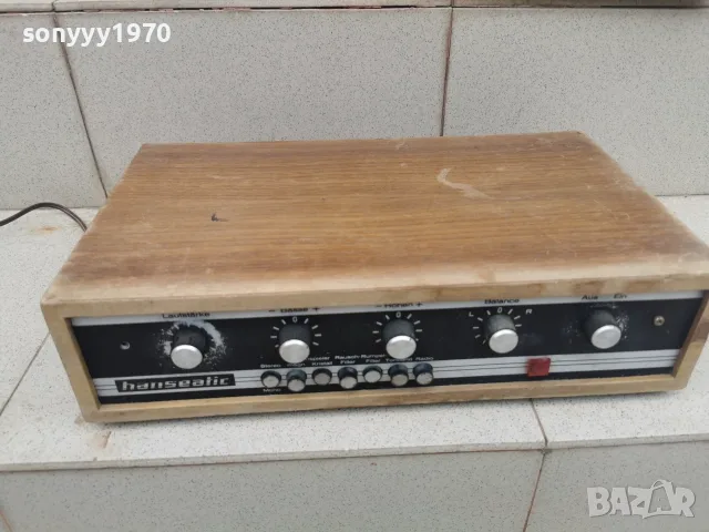 HANSEATIC STEREO AMPLIFIER-ВНОС GERMANY 1310261850L4, снимка 7 - Ресийвъри, усилватели, смесителни пултове - 56483509