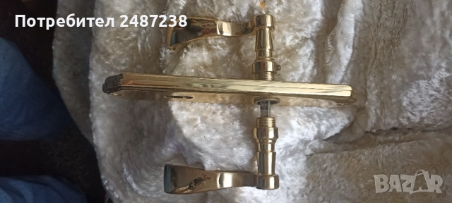 Немска брава от месинг, снимка 3 - Други стоки за дома - 52917844