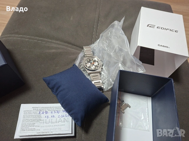 Casio edifice , снимка 4 - Мъжки - 53987431