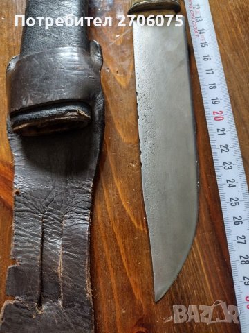 Стар нож, снимка 7 - Антикварни и старинни предмети - 40698713