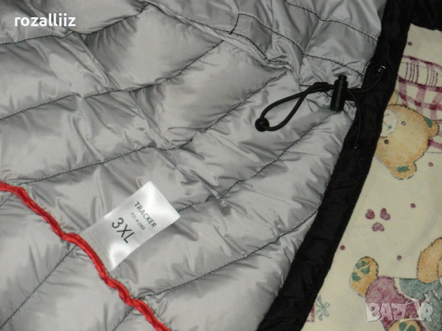 TRACKER мъжко преходно гъши пух 3XL, снимка 11 - Якета - 53902213