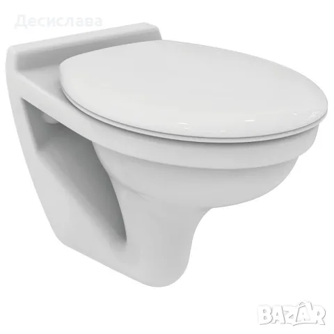 Седалка/ капак за тоалетна чиния Vidima W301001, 44.5×37 см, бяла