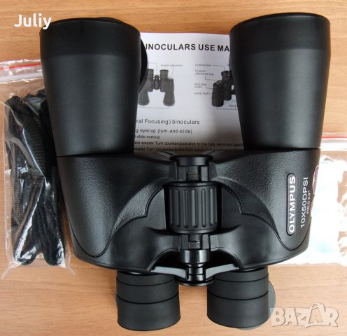 Бинокъл Олимпус /10х50/, снимка 10 - Оборудване и аксесоари за оръжия - 37802547