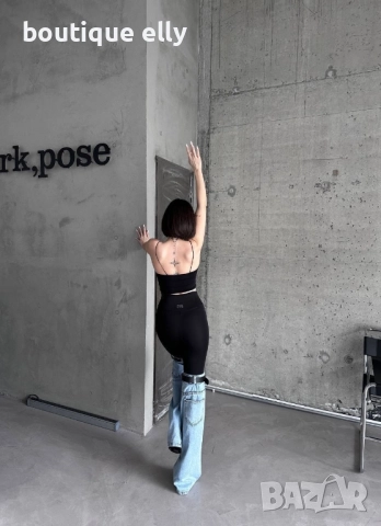 дамски клин- дънки, снимка 2 - Клинове - 51756082