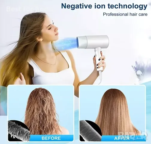 Сешоар с йонна грижа L & Y Looya, снимка 9 - Сешоари - 49043727