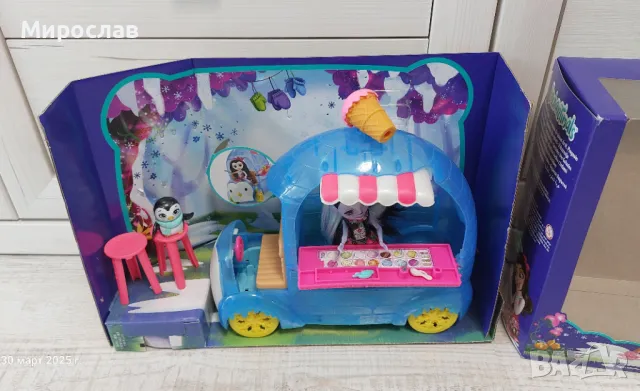 Детски комплект Enchantimals - Фургон за сладолед, снимка 4 - Играчки за стая - 49769799