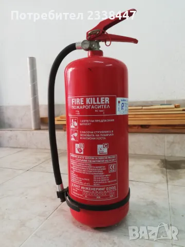 Прахов пожарогасител 6 кг. 