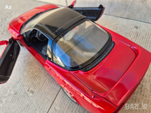 Honda NSX 1:18 Revell червен Хонда НСХ Acura, снимка 10 - Колекции - 53877369