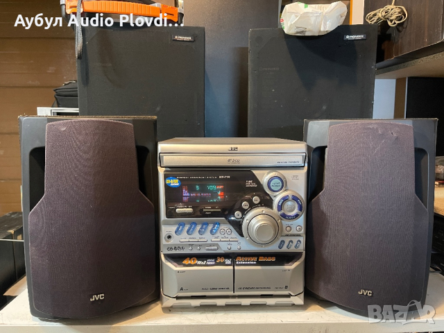 JVC Компактна компонентна система CA-MXK1R, снимка 3 - Аудиосистеми - 44767099