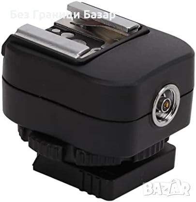 Нов Адаптер за светкавица PC Sync Hot Shoe Sony A6400 A6500 A7 A9 фото част