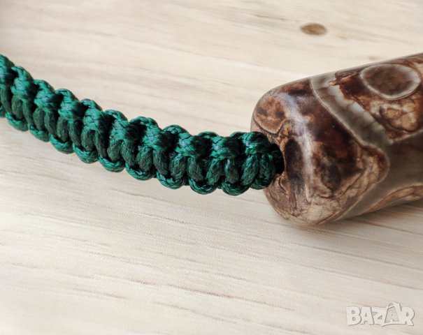 Унисекс плетена гривна с Дзи мънисто — талисман за просперитет, снимка 11 - Гривни - 40493608