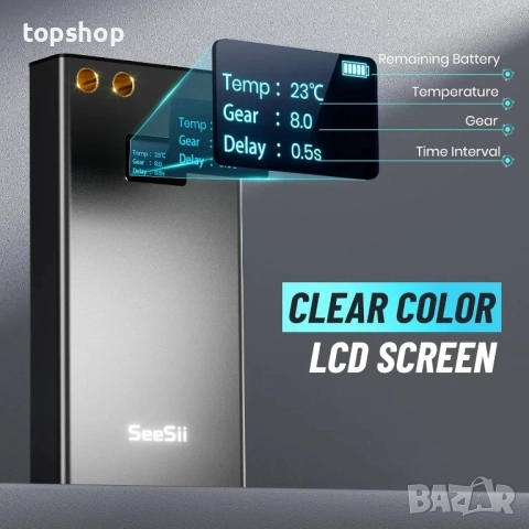 Чисто нов подобрен преносим апарат за точково заваряване на батерии с LCD екран, 80-скоростен..., снимка 2 - Друга електроника - 51636638