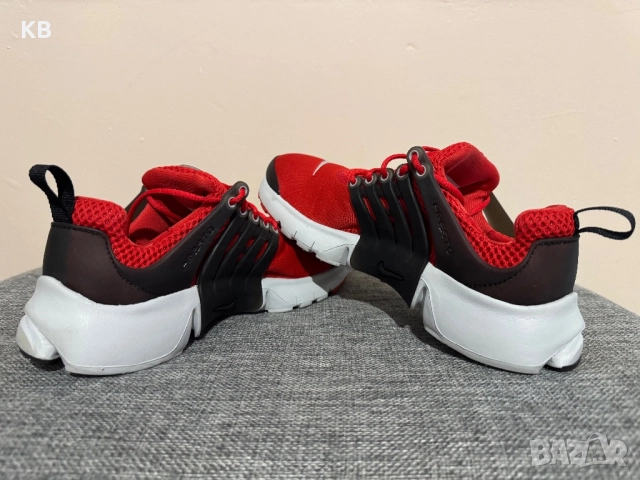 Nike Air Presto University Red Black., снимка 3 - Маратонки - 52179198
