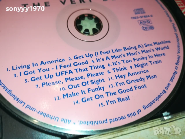 JAMES BROWN CD 2907251024, снимка 8 - CD дискове - 51175958