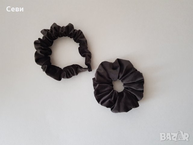 Скрънчи плюс диадема , снимка 9 - Аксесоари за коса - 35525710