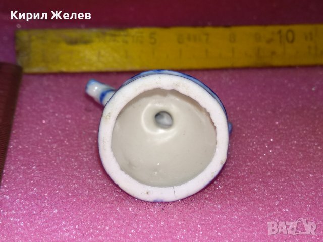 ПОРЦЕЛАНОВА РИСУВАНА КОЛЕКЦИОНЕРСКА ФИГУРКА с МАРКИРОВКА 18607, снимка 4 - Колекции - 44299439