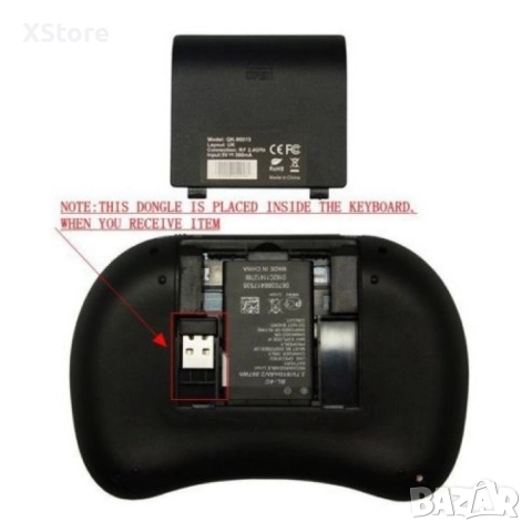 Безжична клавиатура RII 8 MINI за таблети, телевизионни кути, конзоли и други, снимка 4 - Клавиатури и мишки - 52556028