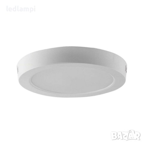 LED Панел 12W Кръг Открит Монтаж SLIM - ИЗГОДНА ЦЕНА, снимка 1