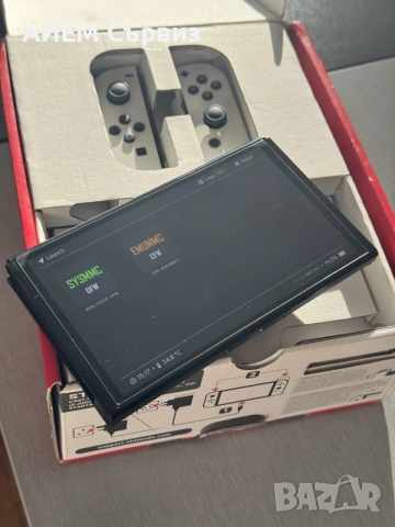 Nintendo Switch OLED с чип и 512GB, снимка 2 - Nintendo конзоли - 55992477
