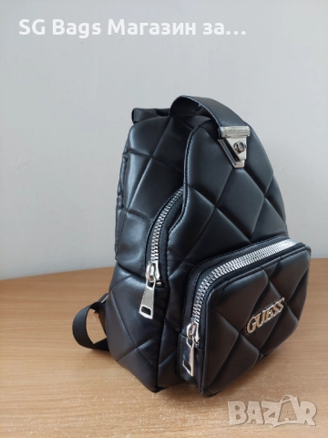 Guess дамска чанта тип раница дамска раница код 17, снимка 4 - Раници - 51742002