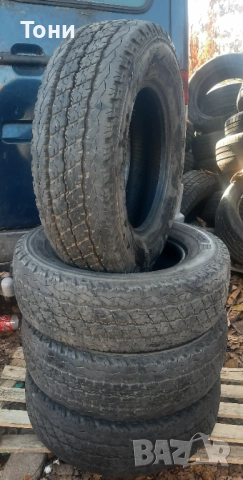 4 броя всесезонни гуми 215 70 15с 10mm перфектни, снимка 3 - Гуми и джанти - 52438459