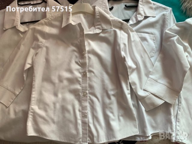 George Asda -бели ученически ризи -униформа, снимка 2 - Детски ризи - 34141017