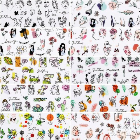 10 ЦВЯТА КОМПЛЕКТ ФОЛИО ЗА МАНИКЮР Т17, снимка 2 - Продукти за маникюр - 37348844