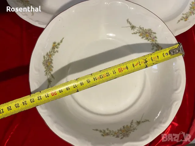 Сервиз от дълбоки плитки широки чинии на Изида, снимка 7 - Чинии - 48006834