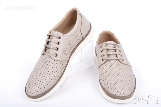 Мъжки обувки от естествена кожа, снимка 2 - Ежедневни обувки - 50108196