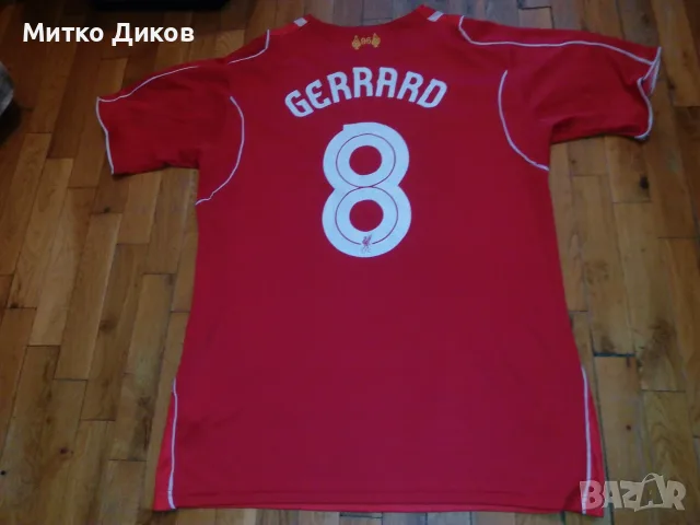Ливърпул футболна тениска Warrior #8 Steveh Gerrard размер Л, снимка 7 - Футбол - 55741968