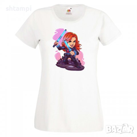 Дамска тениска Marvel Black Widow Игра,Изненада,Подарък,Геймър,, снимка 3 - Тениски - 36740869