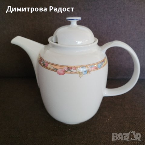 Порцеланови чайници с капаче! Състояние използвано като ново без забележки! , снимка 9 - Сервизи - 44693783