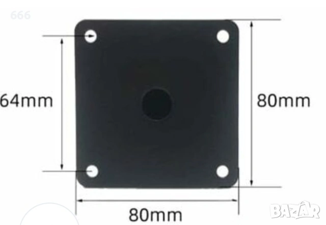 4 броя наклонени крака за маса 20см, снимка 5 - Други стоки за дома - 54281096