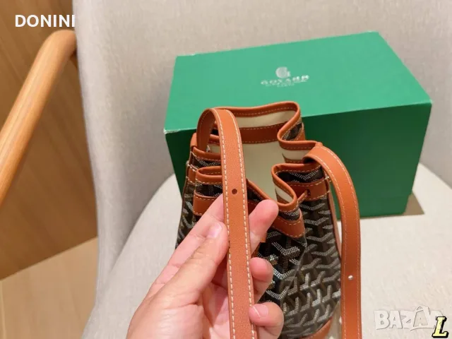 Goyard  Дамска чанта, кожа, снимка 8 - Чанти - 56265800
