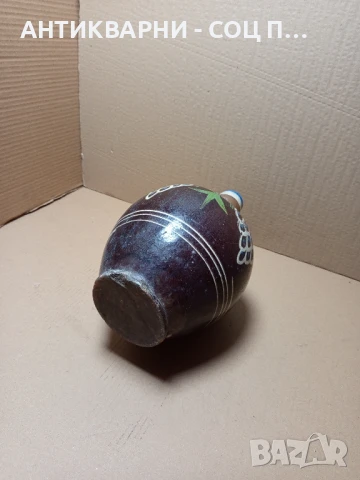 Стара Ръчно Изработена Глинена Стомана., снимка 5 - Антикварни и старинни предмети - 51360033