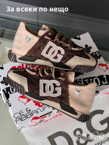 Dolce&Gabbana Дамски Маратонки👟Дамски Спортни Обувки Долче И Габана Код SK1329, снимка 9 - Маратонки - 54315881