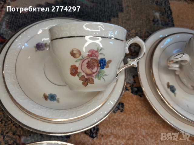 Порцеланов датски сервиз, снимка 4 - Сервизи - 53070228