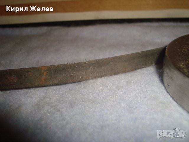 СТАРА РУСКА СССР МЕТАЛНА ПРОФЕСИОНАЛНА РУЛЕТКА за КОЛЕКЦИЯ РЯДЪК МОДЕЛ 32226, снимка 3 - Антикварни и старинни предмети - 38276598