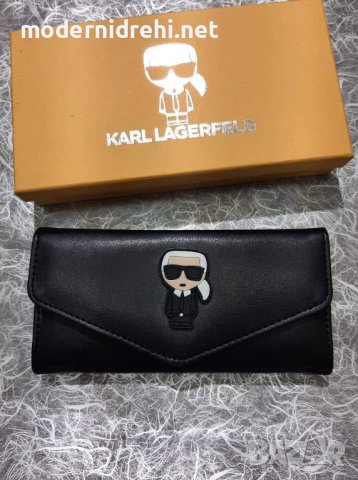 Дамски портфейл Karl Lagerfeld код 87, снимка 1 - Портфейли, портмонета - 39123658