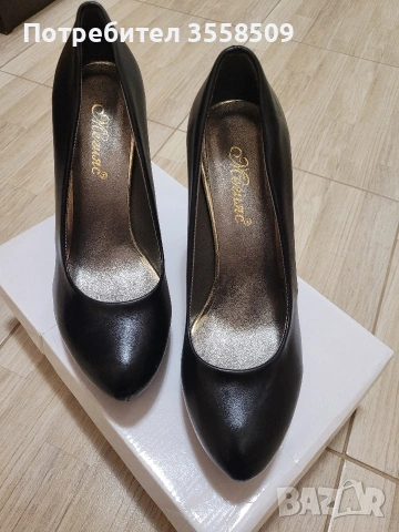 Дамски обувки на висок ток Мегияс, снимка 2 - Дамски ежедневни обувки - 53076403