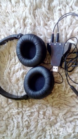 Слушалки и звукова карта, снимка 2 - Слушалки за компютър - 25257019