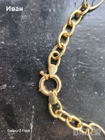 Златно колие 14 карата , снимка 7 - Колиета, медальони, синджири - 44004572