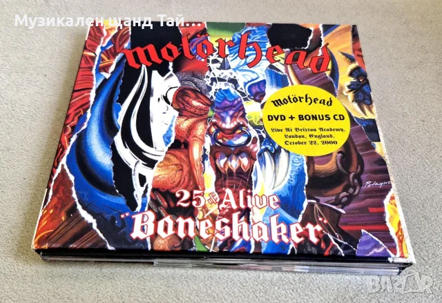 Компакт Дискове - Рок - Метъл: Motorhead - 25 & Alive - Boneshaker - CD + DVD Digipack