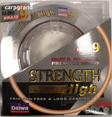 Плетено влакно Daiwa Strength Braid 9 Multi Color